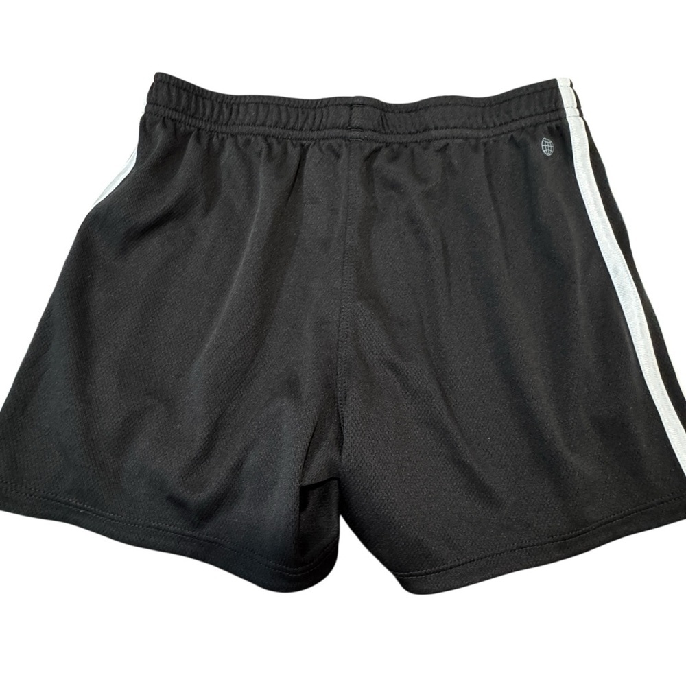 Adidas Girls Shorts Athletic Stripe Size L /14 - Picture 2 of 5